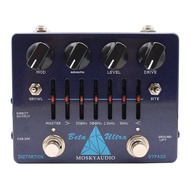 Mosky Beta Ultra Bass Preamplifier Preamp/ Distortion/6 Band EQ Effect Pedal สําหรับเบสไฟฟ้า