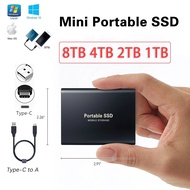 Mini 128TSSD Mobile Solid State Drive 8TB4T2T1T Printable logo Hard Drive Upgrade