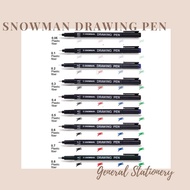 Snowman Drawing Pen FT-700 & Calligraphy Pen FT-700