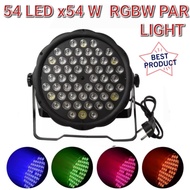 ไฟพาร์ ไฟดิสโก้ ไฟเธค ชุดไฟ LED 60 วัตต์ 54 ดวง PAR LED Disco light กระพริบตามจังหวะ