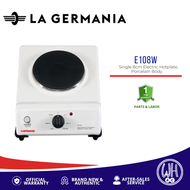 La Germania E108W Single Burner 8cm Electric Stove