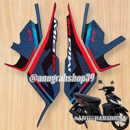 STRIPING MIO M3 2022 POLET LIS STIKER MOTOR YAMAHA MIO M3 125 2022 STANDAR