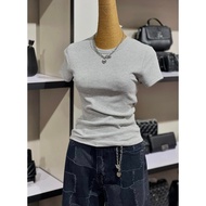 F21 plain toothpick t-shirt A627