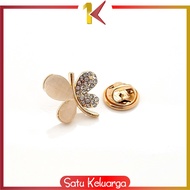 SK-C1037 Bros Pin Aksesoris Hijab Aksen Mutiara Motif Elegan / Pin Baju Klip Kecil Bros Korea Tuspin