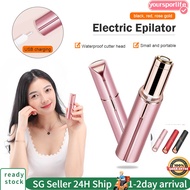 Portable Mini Electric Body Facial Hair Remover Razor Depilator Bikini Body Face Neck Leg Hair Remov