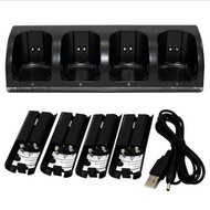 Wii Battery Set Handle/1 Rechargeable Battery WiiUwii Battery Wii Integrated Battery+Cradle Charger 