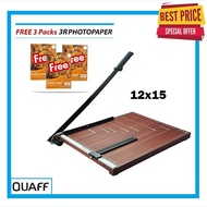 QUAFF Paper Cutter B4 Wood Base