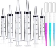 20ml Syringe for Liquid - Syringes without Needle - 20 ml Sterile Packed Plastic Syringe with Droppe