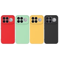 Original Silicone Phone Case For Redmi K80Ultra K80Pro K90ProMax K80 K90 Soft TPU Silicone Back Cove