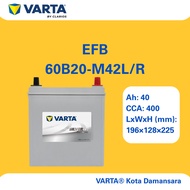 M42 | 60B20L/R | VARTA SILVER DYNAMIC EFB CAR BATTERY |  MYVI BEZZA ECO ATIVA NISSAN | [INSTALLATION