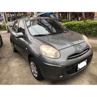【FB搜尋桃園阿承】日產 超人氣NEW MARCH跑13萬 2012年 1.5 灰色 二手車 中古車