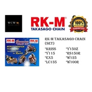 RK-M TAKASAGO CHAIN 428M / 428SB / 428HSB / 428KLO
