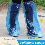 Jas Hujan Sepatu Cover Sepatu Anti Air Hujan Transparan Pelindung Cover Shoes Rain All Size