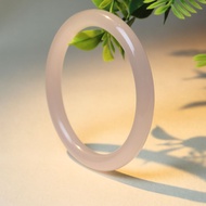 【ขายดี】สร้อยข้อมือสีชมพูดอกบัวใสสำหรับผู้หญิงสร้อยข้อมือสีชมพูจี้สร้อยคอทรงกลมเกรปฟรุตสร้อยข้อมือหยก