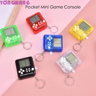 YONGWANG66HR Video Game Keychain, Old-Fashioned Puzzle Mini Game Players, Classic Retro Handheld Poc