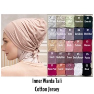 BORONG INNER WARDA TALI COTTON JERSEY INNER WARDAH SNOWCAP TALI TIEBACK