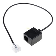 RJ45 to RJ11 Converter Cable for Landline Connection RJ45 8P8C to RJ11 6P6C Cord