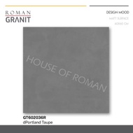 Roman Granit 60x60 Motif Semen/dPorthland Taupe/Granit Industrial