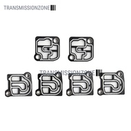 6PCS 0B5 Transmission Solenoids Filter Set Square Gasket For Automatic Audi Porsche