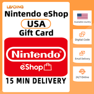 Nintendo USA⚡Nintendo Switch Eshop Gift Card⚡10 USD~100 USD⚡Available country(Account) -USA⚡Nintendo