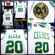 綠軍塞爾特人雷阿倫 冠軍特別版球衣 Ray Allen Champions Celtics NBA Authentic Jersey