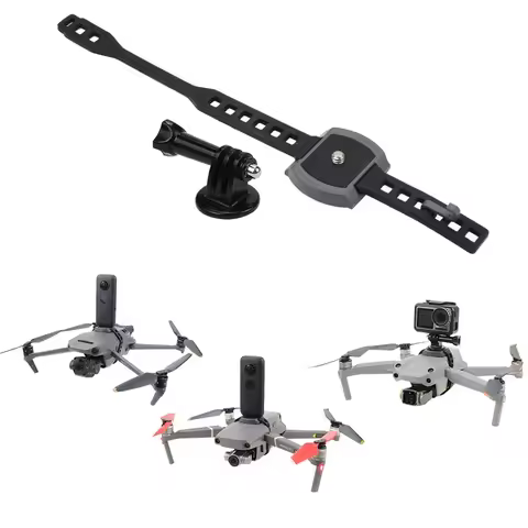 For Gopro /insta360/osmo Action Mount Fixed Strap Bracket for Dji Mavic 3/mavic 3pro / Air 2/air 2S/