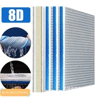 BENJMOORE9Q 1Pcs Aquarium Filter Sponge, High-Density 8D Biochemical Filter,  8-Layers Cotton Sponge