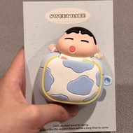 Sleeping Crayon Shin-chan For Airpods Pro2 Case 3D Shockproof Earphone Cover Compatible For AirPods 