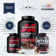 MuscleTech NitroTech Whey protein 2lbs 4lbs protein powder