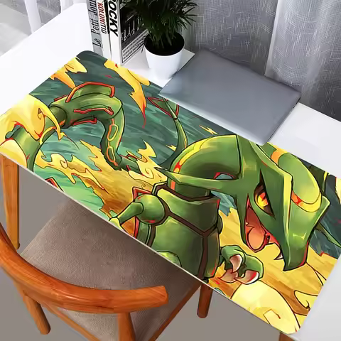 Mouse Pads Pokemon Pikachu Pad Gamers Decoracion Gamer Desk Mat Mousepad New Gaming Accessories Varm