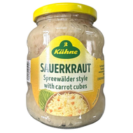 酸椰菜  Kuhne Sauerkraut 德國酸椰菜 350ml #40122519 #新舊包裝隨機發貨