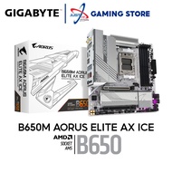 GIGABYTE B650M AORUS ELITE AX ICE WIFI 6E DDR5 / D5 AM5 GAMING MOTHERBOARD