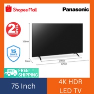 PANASONIC TH-75LX650K 75 INCH LED 4K HDR SMART TV TH-75LX650K