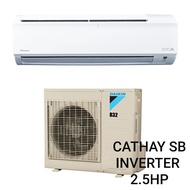 (READY STOCK) DAIKIN (wifi) R32 2.5HP Standard Inverter Air Conditioner Model -FTKF71A / RKF71A-3WMY