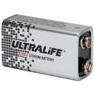 Ultralife 9V Lithium Battery U9VL-J-P 1200 mAh Ready Stock