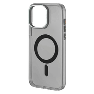 ALTI 極透殼2.0 MAGSAFE 不發黃透明鏡頭支架手機殼  iPhone16 Pro Max  透黑