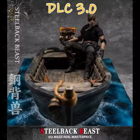 In Stock Patriot Studio DLC 3.0 1/12 Scale Resident Evil 4 Bristleback Leon Fishing Boat Mount Acces