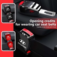 Car Seat Belt Extension Plug Buckle Adjustable Clip Extender For Hyundai Genesis Azera GDI i10 i20 i