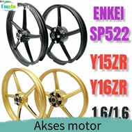 Peti duduk ✭SPORT RIM Y15  Y15ZR  Y16  Y16ZR ENKEI SP522 ( 1.6  1.6 ) FREE BEARING BUSH RIM Y15ZR✤