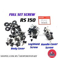 BODY SCREW SKRU SET COVER SET COVERSET HONDA RS150 RS-150 RS 150 RS150R