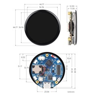 ESP32 S3 Development Board 1.46inch Round LCD 1.46inch Display 412x412 QMI8658 Sensor/MIC/SD/MP3 Aud