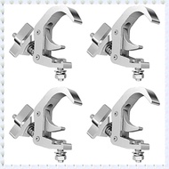 (PZXS) 4Packstage Aluminum Alloy Hook Aluminum Alloy Professional Rack Clamp for Moving the Head Sta