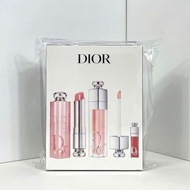 🙌包順豐Dior Addict 迪奧唇部護理三件套 內含：變色潤唇膏001#+豐唇蜜001#+迪奧豐唇蜜038#。