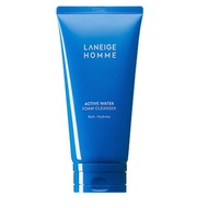 [LANEIGE Homme] Active Water Foam Cleanser 150ml | Korean Men’s Facial Cleanser | Refreshing Deep Cl