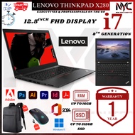 Lenovo ThinkPad X280 i5 / i7 8th Gen | 16GB RAM | 512GB SSD | Ultra Slim | 1 Year Warranty