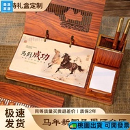 2026 Calendar Mini Desk Small 2026 Gift Box Wooden W115