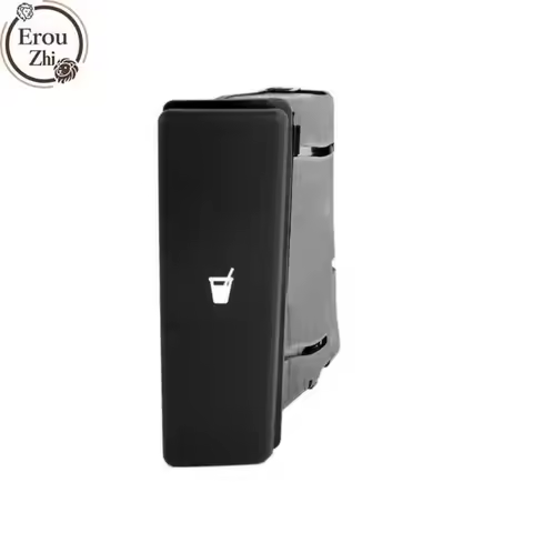 1x NEW Car Center Console Cup Holder Card Slot Fit For-Polo 9N 2002 2003 2004 2005 2006 2007 2008 20