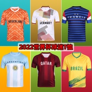 world cup jersey football jersey 2022 World Cup jersey Argentina Spain Brazil France home football u