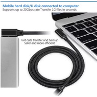 VR 4K PD 100W 20Gpbs USB 3.2 Gen 2 Type-C Data Cable VR 5 Meters