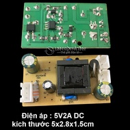 5 pieces 5v2A power circuit without case, 5V 2A power supply